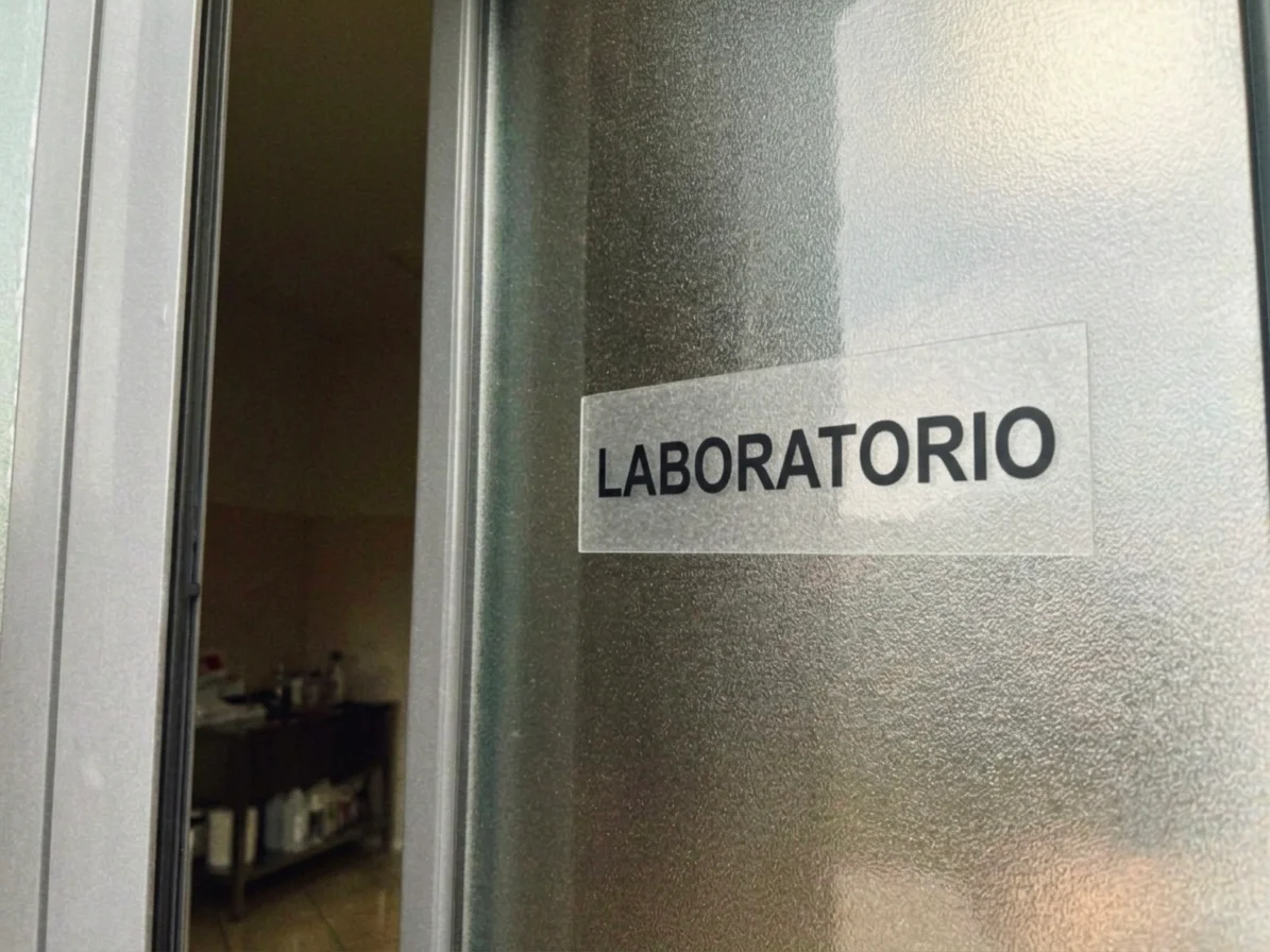Ingresso del laboratorio di produzione microbica FertiLab
